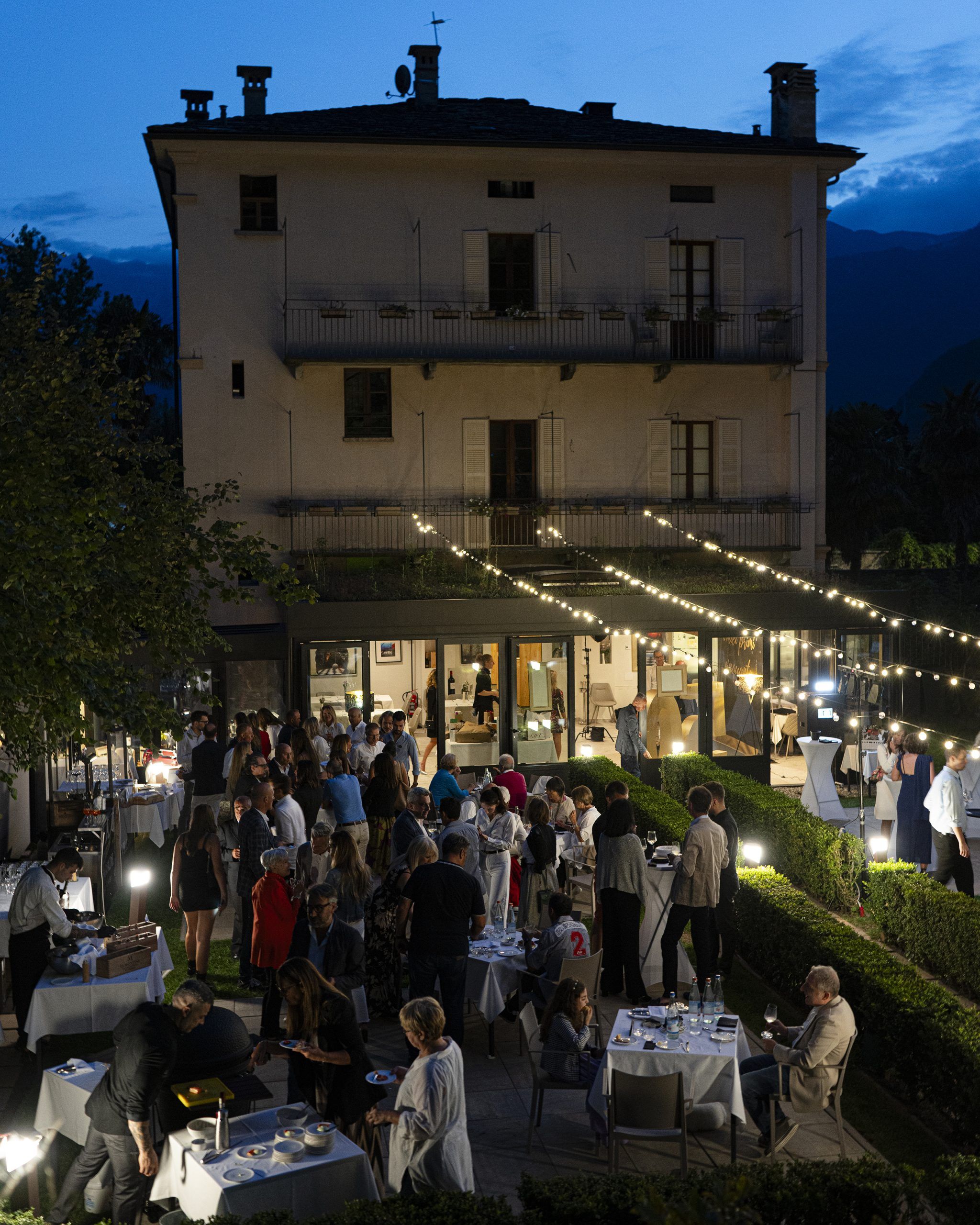 eventi sera lucine giardino